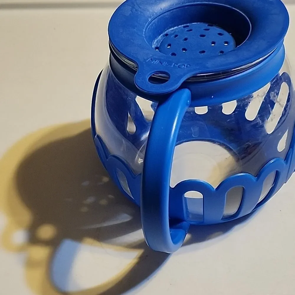 Source Unknown Blue Popcorn Popper